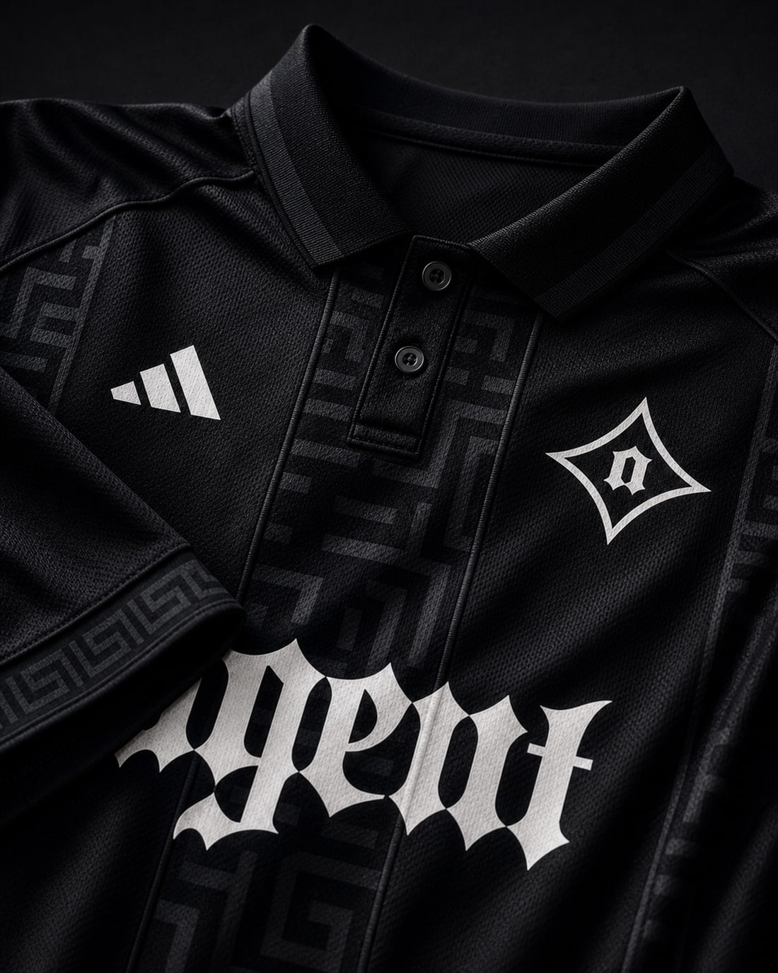 Blackout kit collar and crest detail render