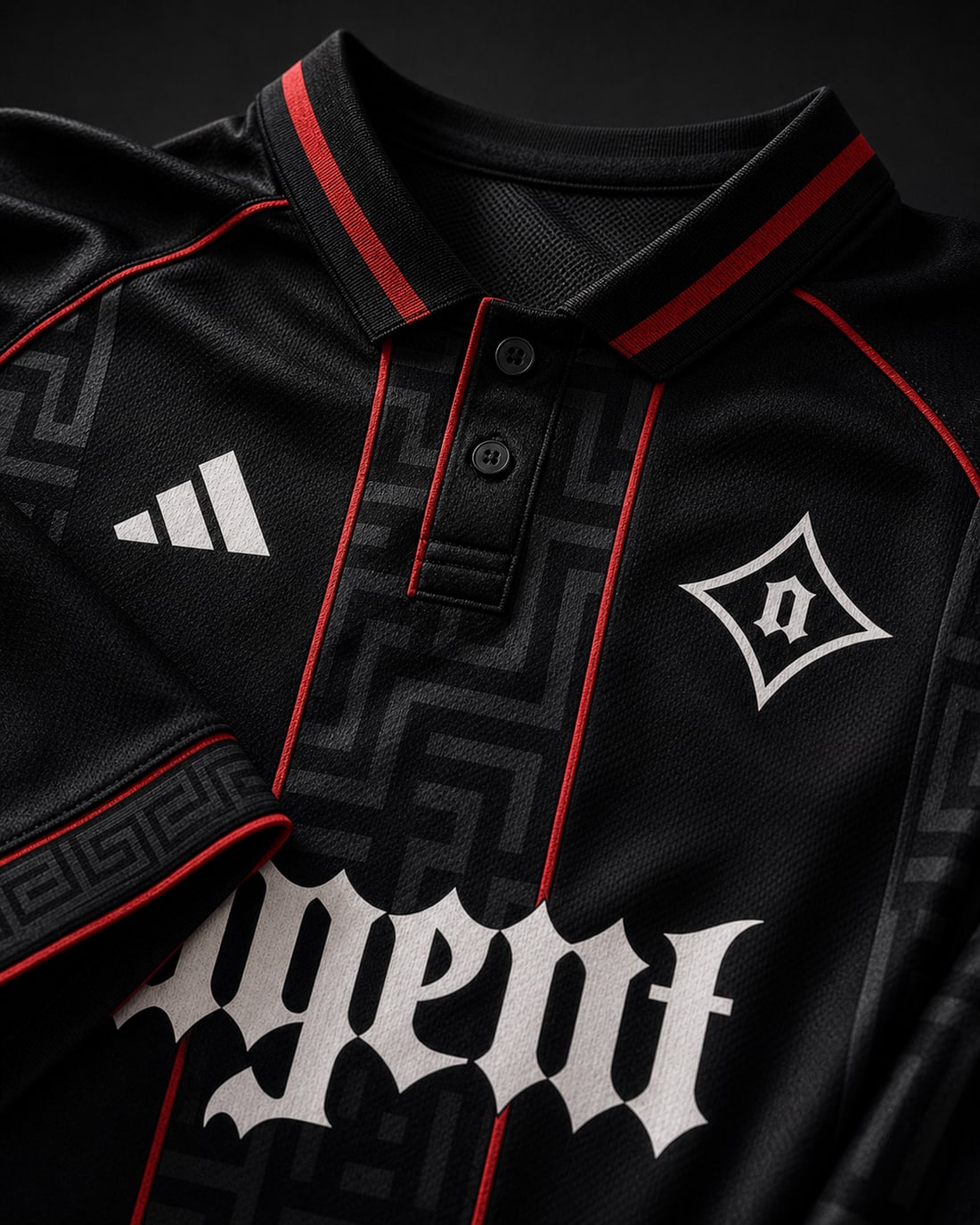 Red trim kit collar detail render